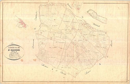 Sainte-Colombe - Section A1 dite du Bourg.