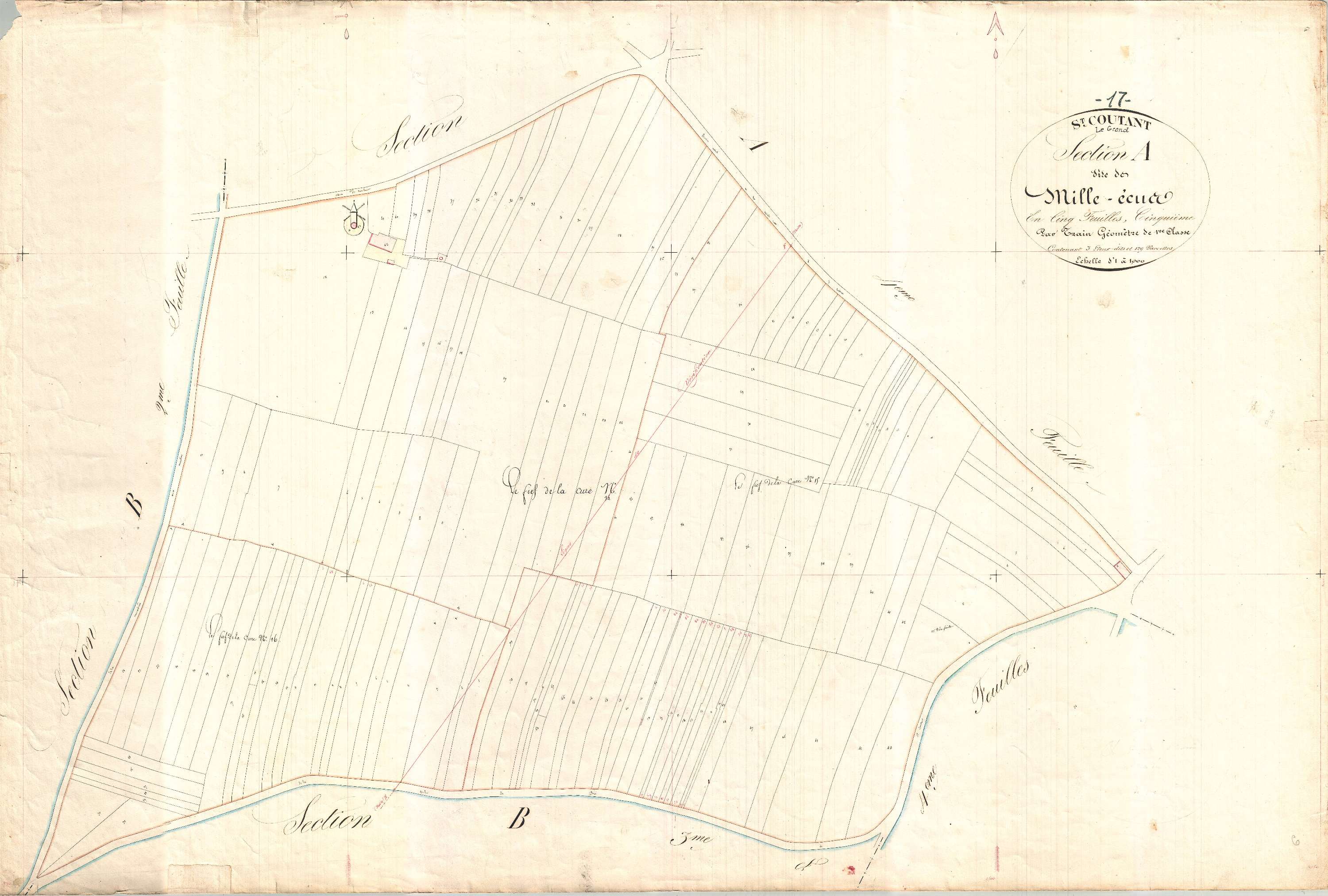 Saint-Coutant-le-Grand - Section A5 dite des Milles écus.