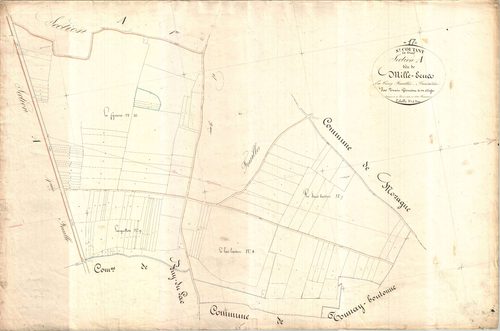 Saint-Coutant-le-Grand - Section A3 dite des Milles écus.