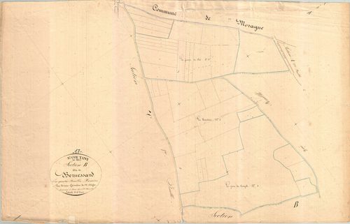 Saint-Coutant-le-Grand - Section B1 dite de Bernessard.