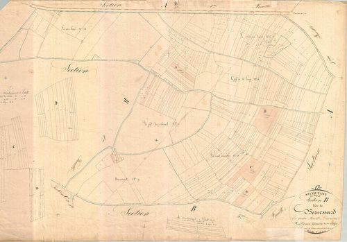 Saint-Coutant-le-Grand - Section B2 dite de Bernessard.