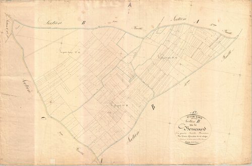 Saint-Coutant-le-Grand - Section B3 dite de Bernessard.