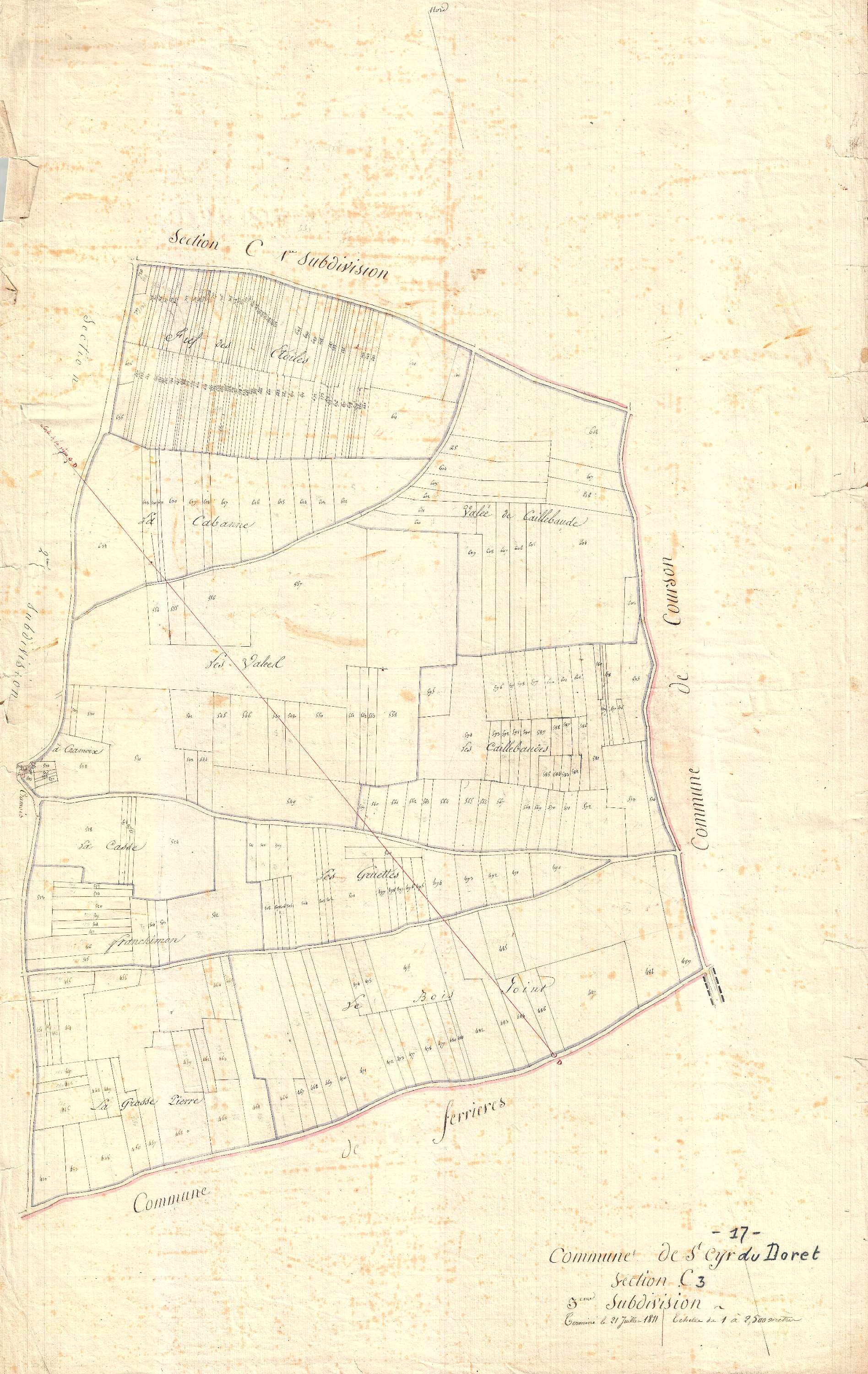 Saint-Cyr-du-Doret - Section C3 (sans nom).