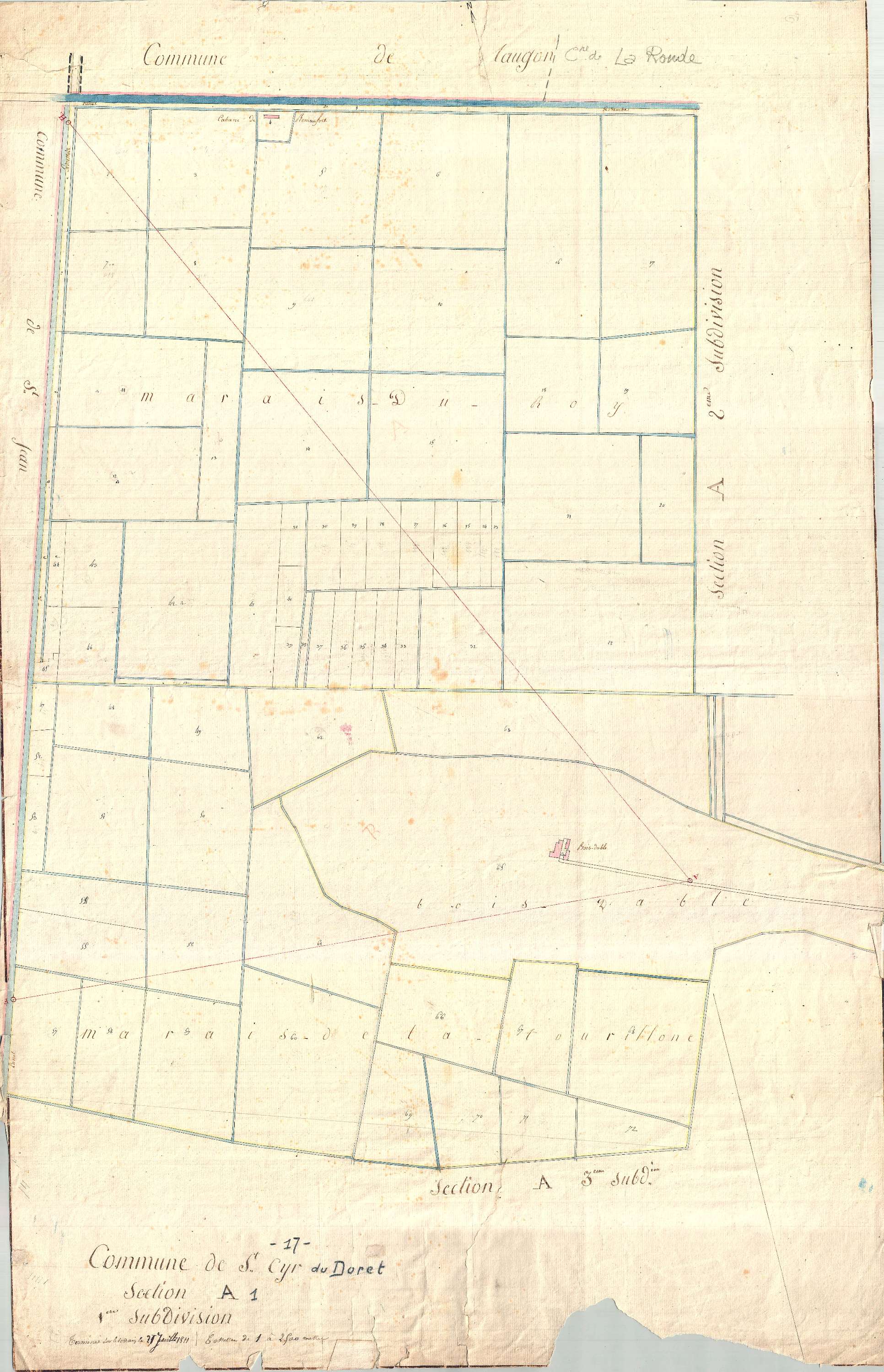 Saint-Cyr-du-Doret - Section A1 (sans nom).