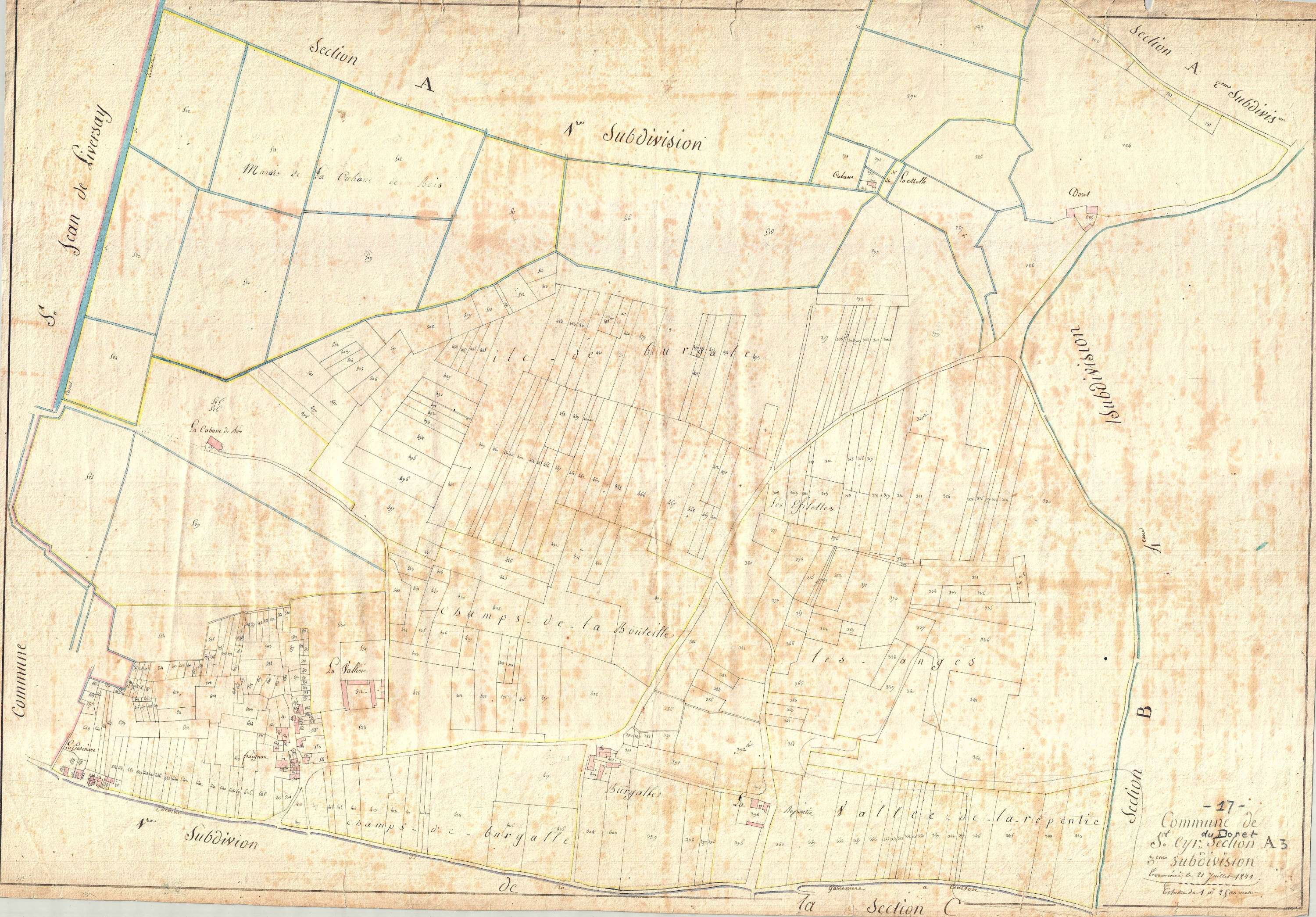 Saint-Cyr-du-Doret - Section A3 (sans nom).