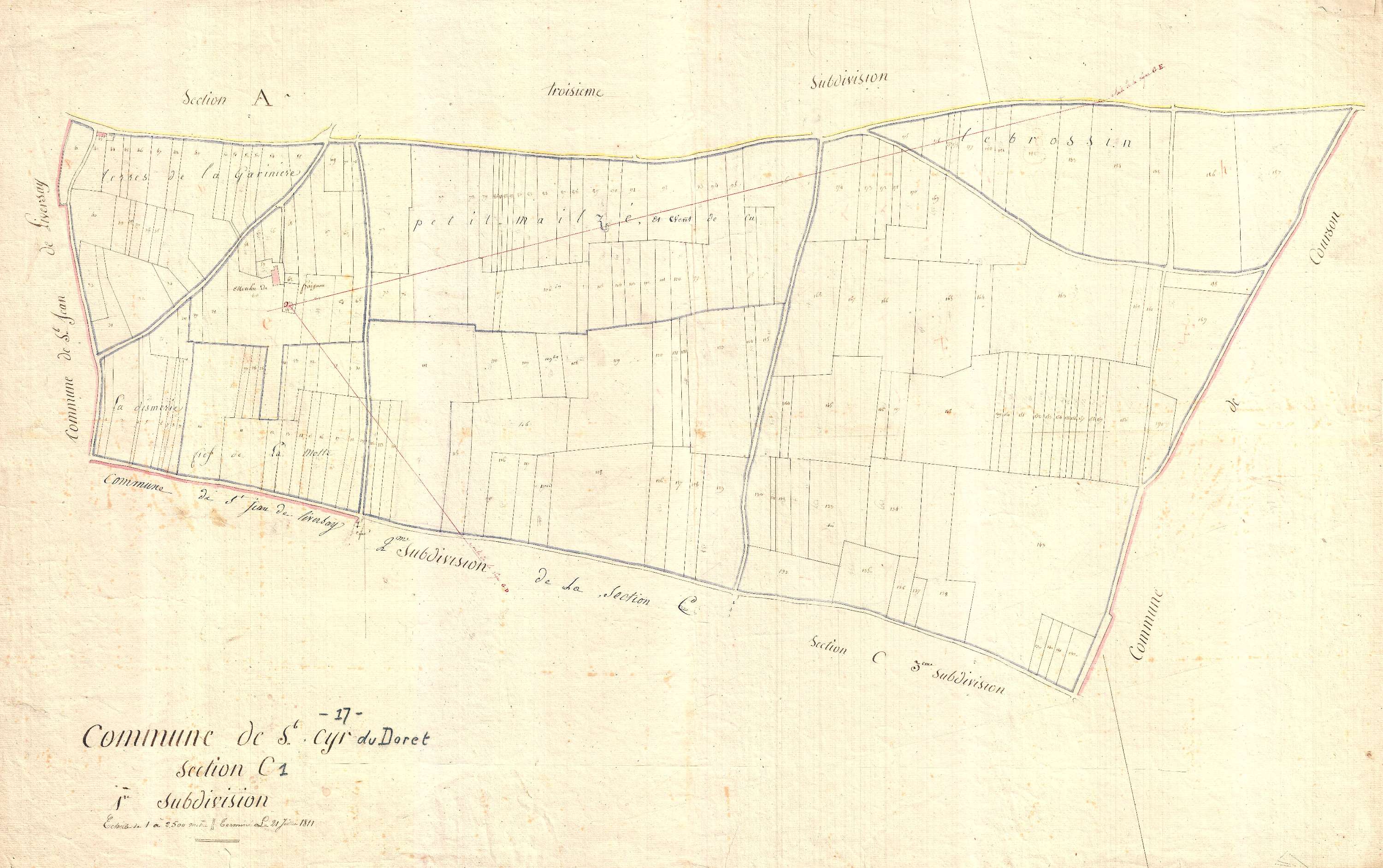 Saint-Cyr-du-Doret - Section C1 (sans nom).