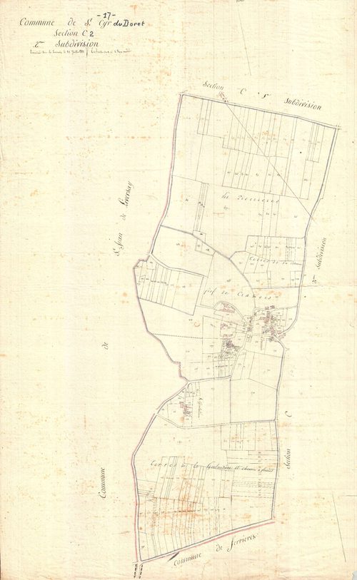 Saint-Cyr-du-Doret - Section C2 (sans nom).