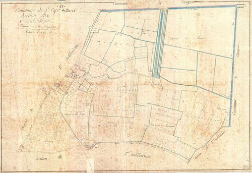 Saint-Cyr-du-Doret - Section B1 (sans nom).
