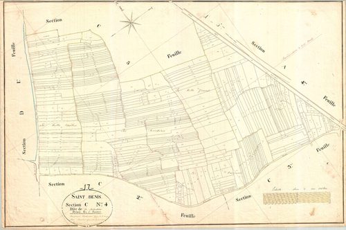 Saint-Denis-d'Oléron - Section C4 dite de la Bétaudièrere.