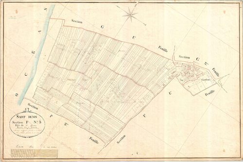 Saint-Denis-d'Oléron - Section F3 dite de la Gautrie.