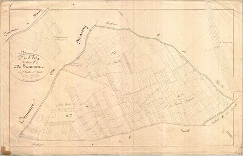 Saint-Félix - Section F2 dite de Beaumont.