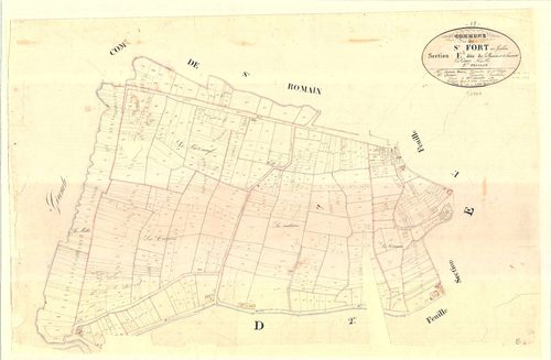Saint-Fort-sur-Gironde - Section E2 dite de la Rivière et de Beaumont.