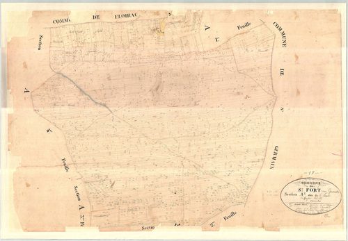 Saint-Fort-sur-Gironde - Section A2 dite de la Lande.