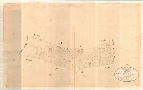Saint-Fort-sur-Gironde - Section A3 dite de la Lande.