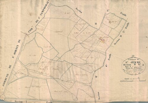 Sainte-Gemme - Section H5 dite de la Grande Vergne.