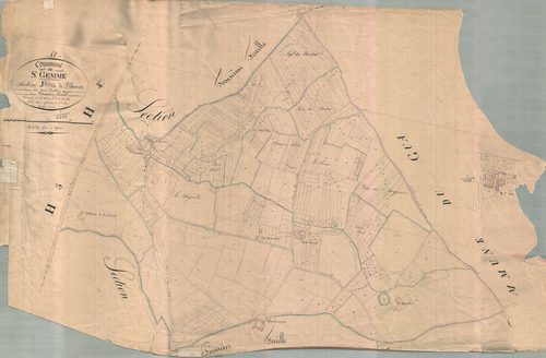 Sainte-Gemme - Section J2 dite de Saint-Thomas.