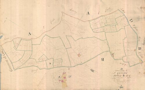 Sainte-Gemme - Section B1 dite du treuil Bonin.