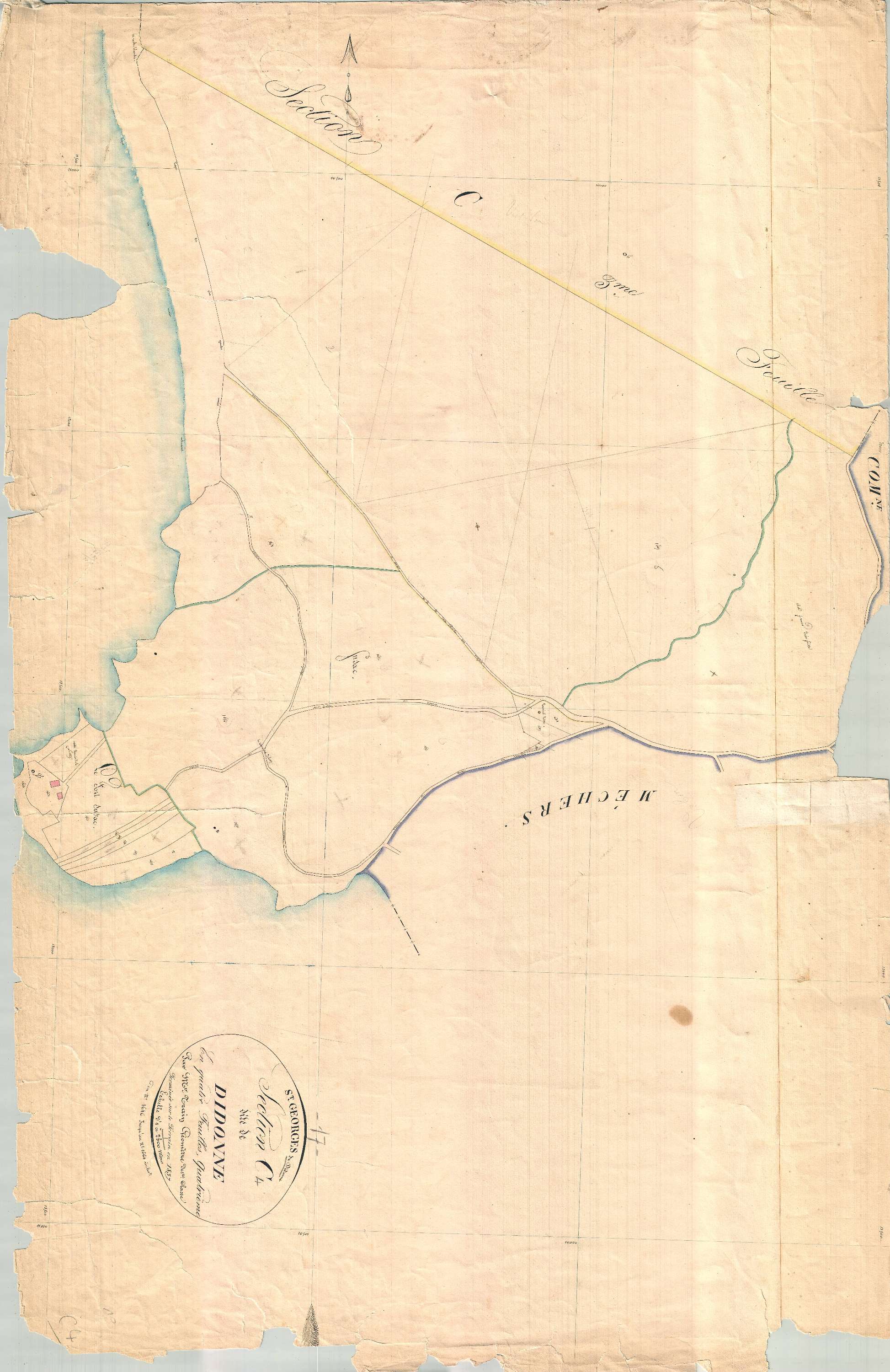 Saint-Georges-de-Didonne - Section C4 dite de Didonne.