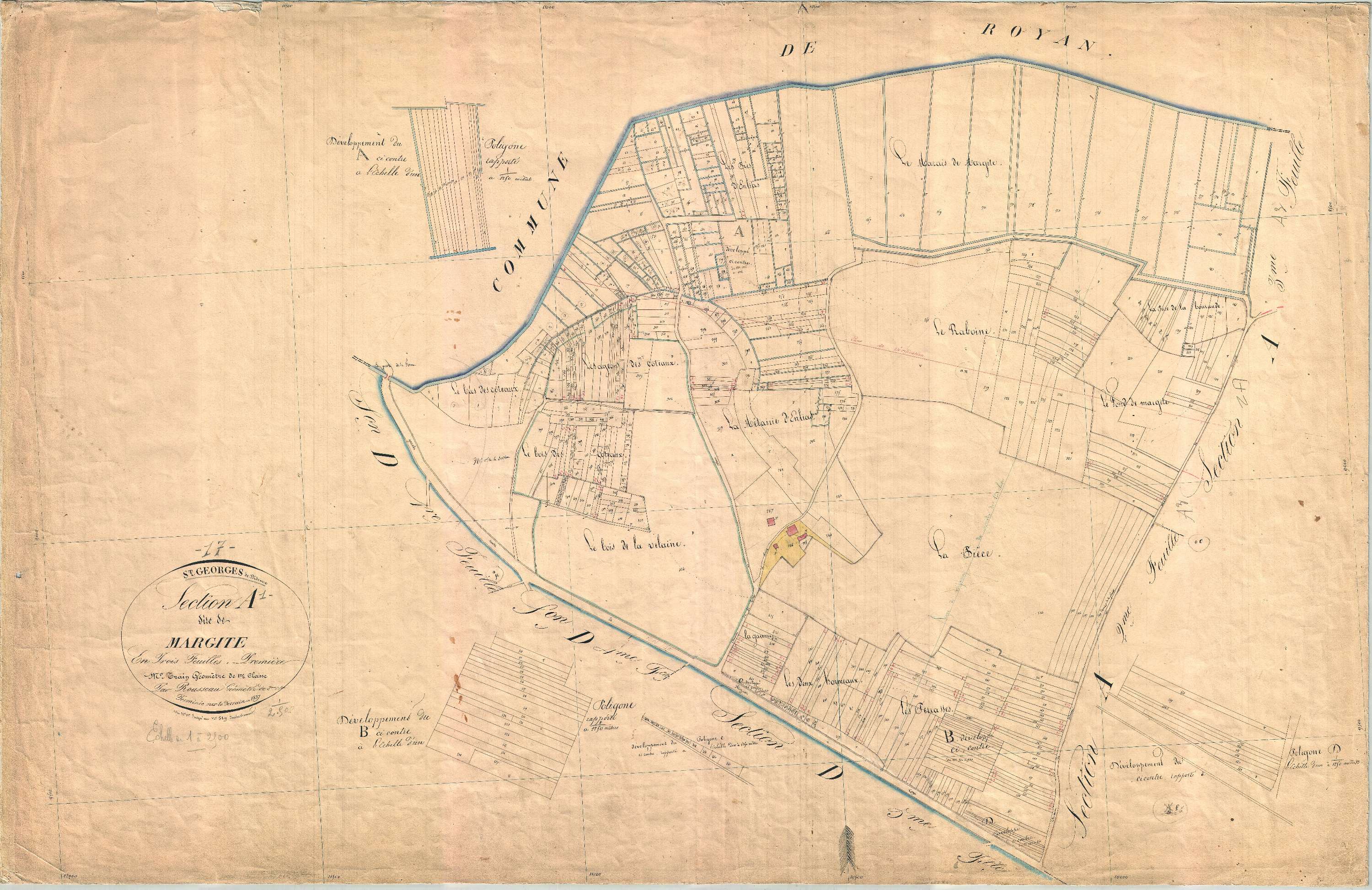 Saint-Georges-de-Didonne - Section A1 dite de Margite.