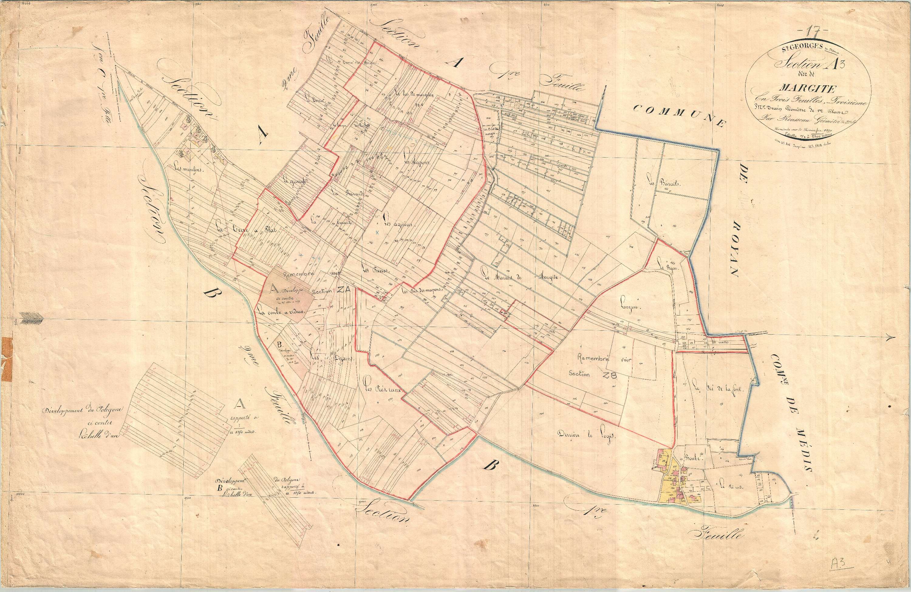 Saint-Georges-de-Didonne - Section A3 dite de Margite.