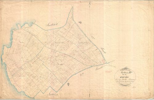 Saint-Georges-de-Didonne - Section D2 dite du Bourg.