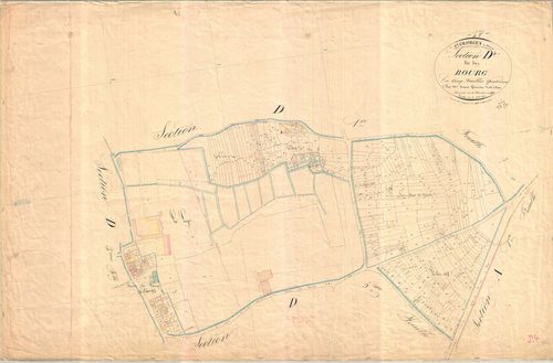 Saint-Georges-de-Didonne - Section D4 dite du Bourg.
