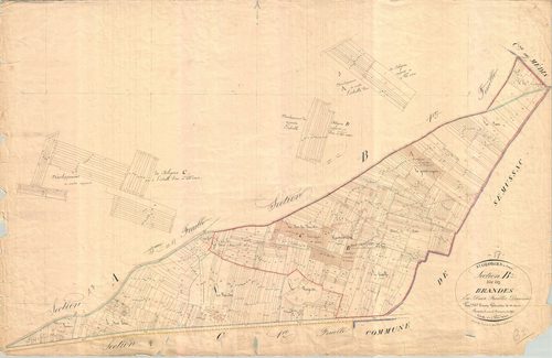 Saint-Georges-de-Didonne - Section B2 dite des Brandes.