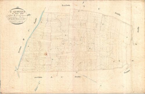 Saint-Georges-de-Longuepierre - Section A2 dite du Bourg.