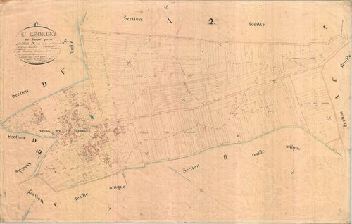Saint-Georges-de-Longuepierre - Section A3 dite du Bourg.