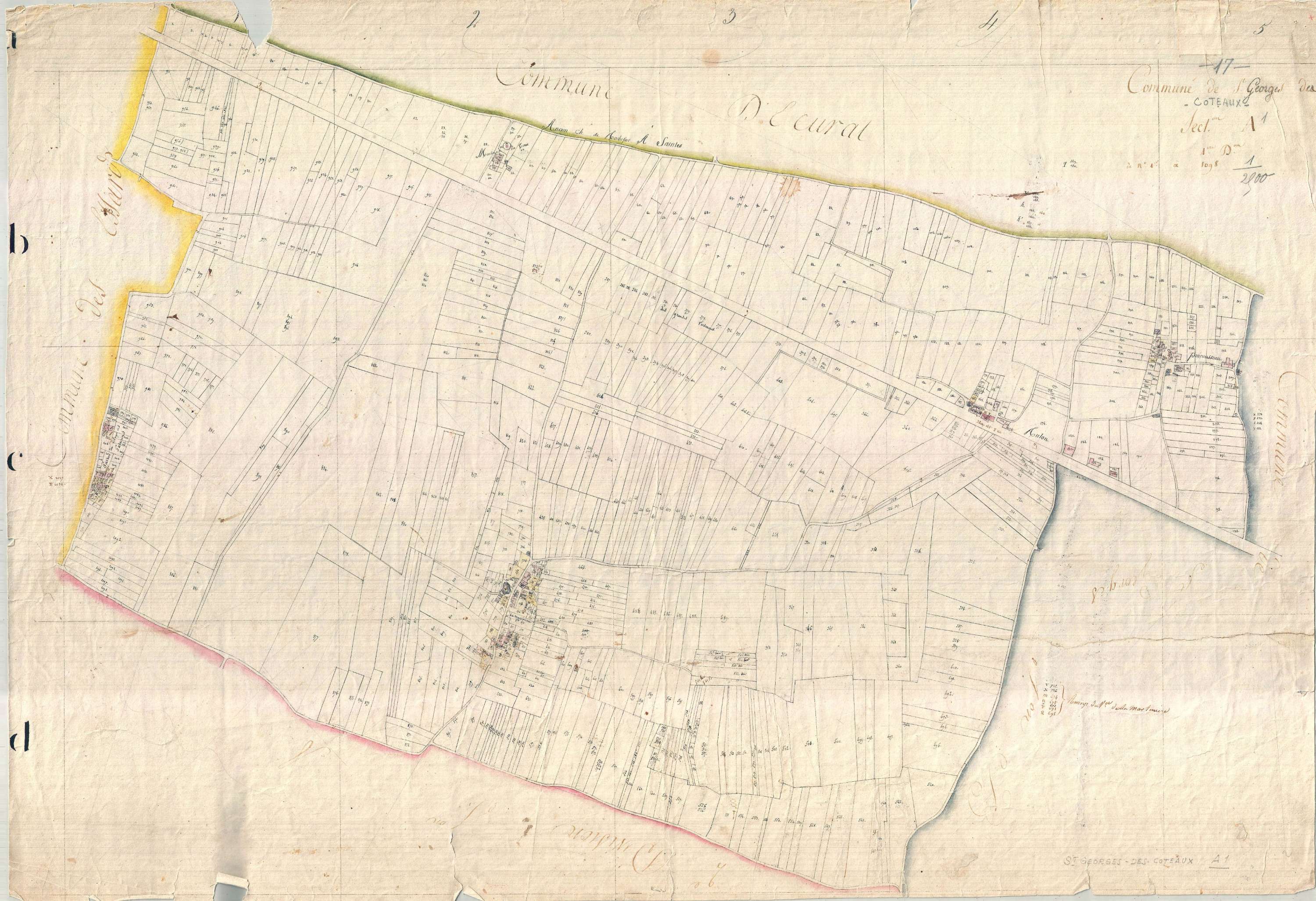 Saint-Georges-des-Coteaux - Section A1 (sans nom).