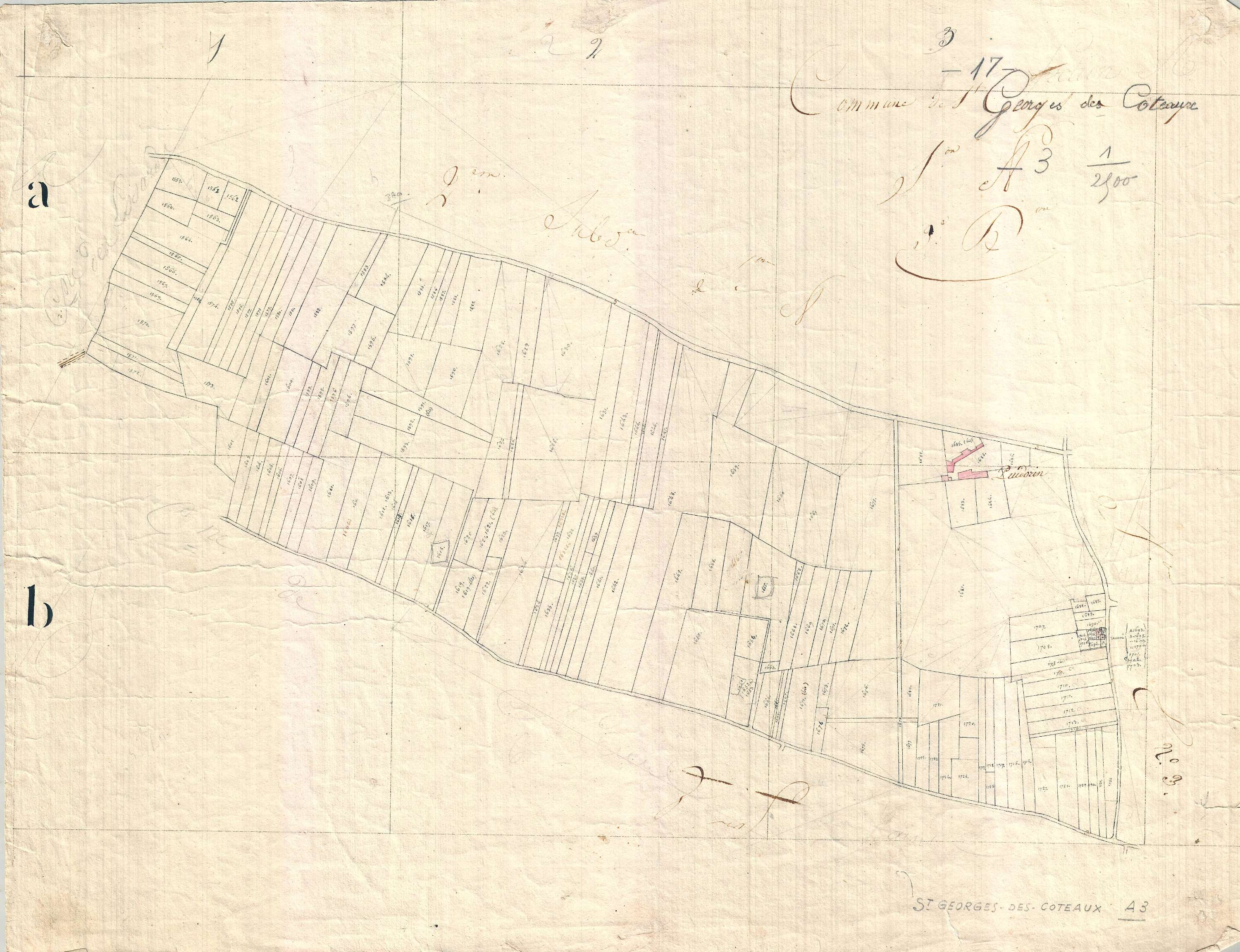 Saint-Georges-des-Coteaux - Section A3 (sans nom).