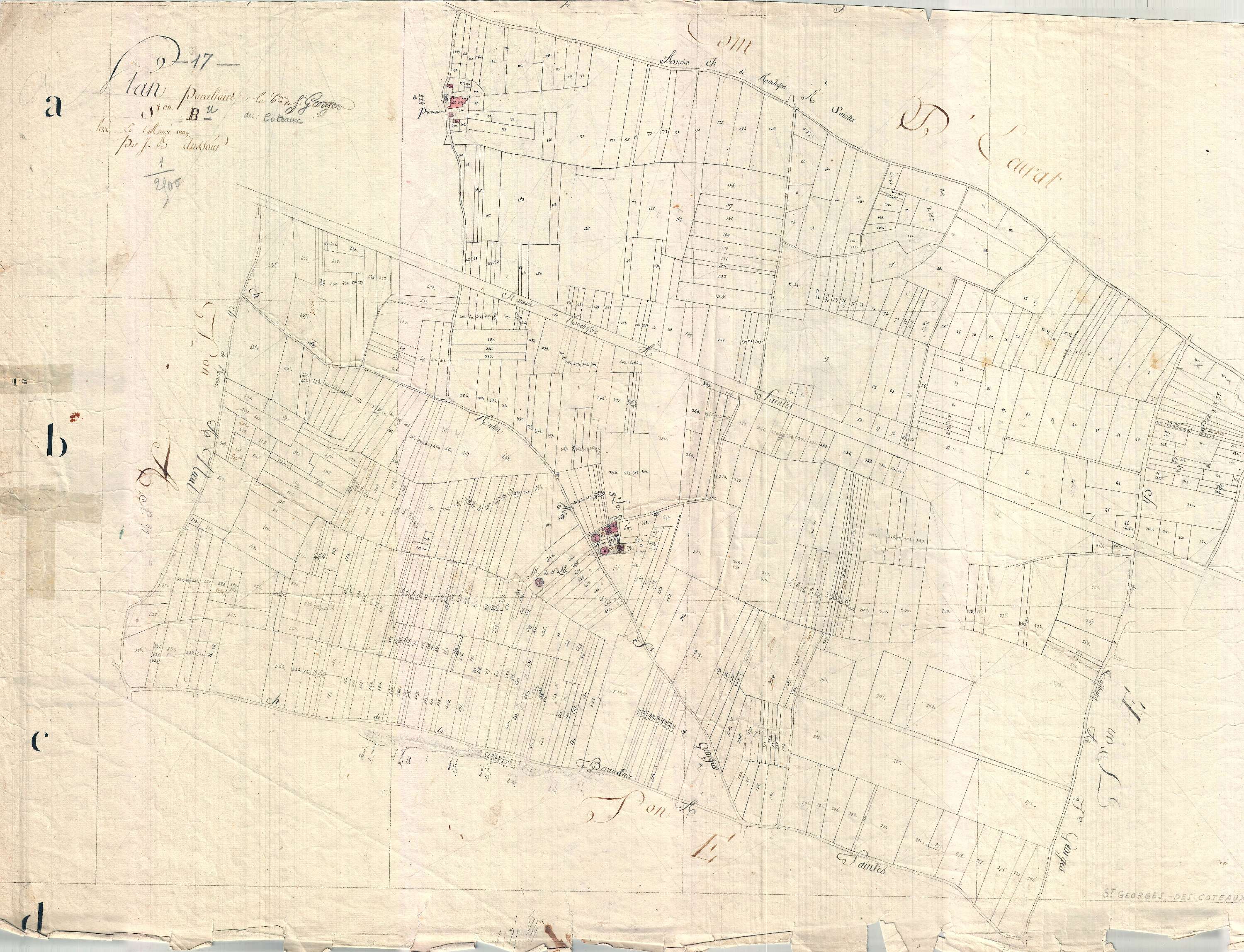Saint-Georges-des-Coteaux - Section Bu (sans nom).
