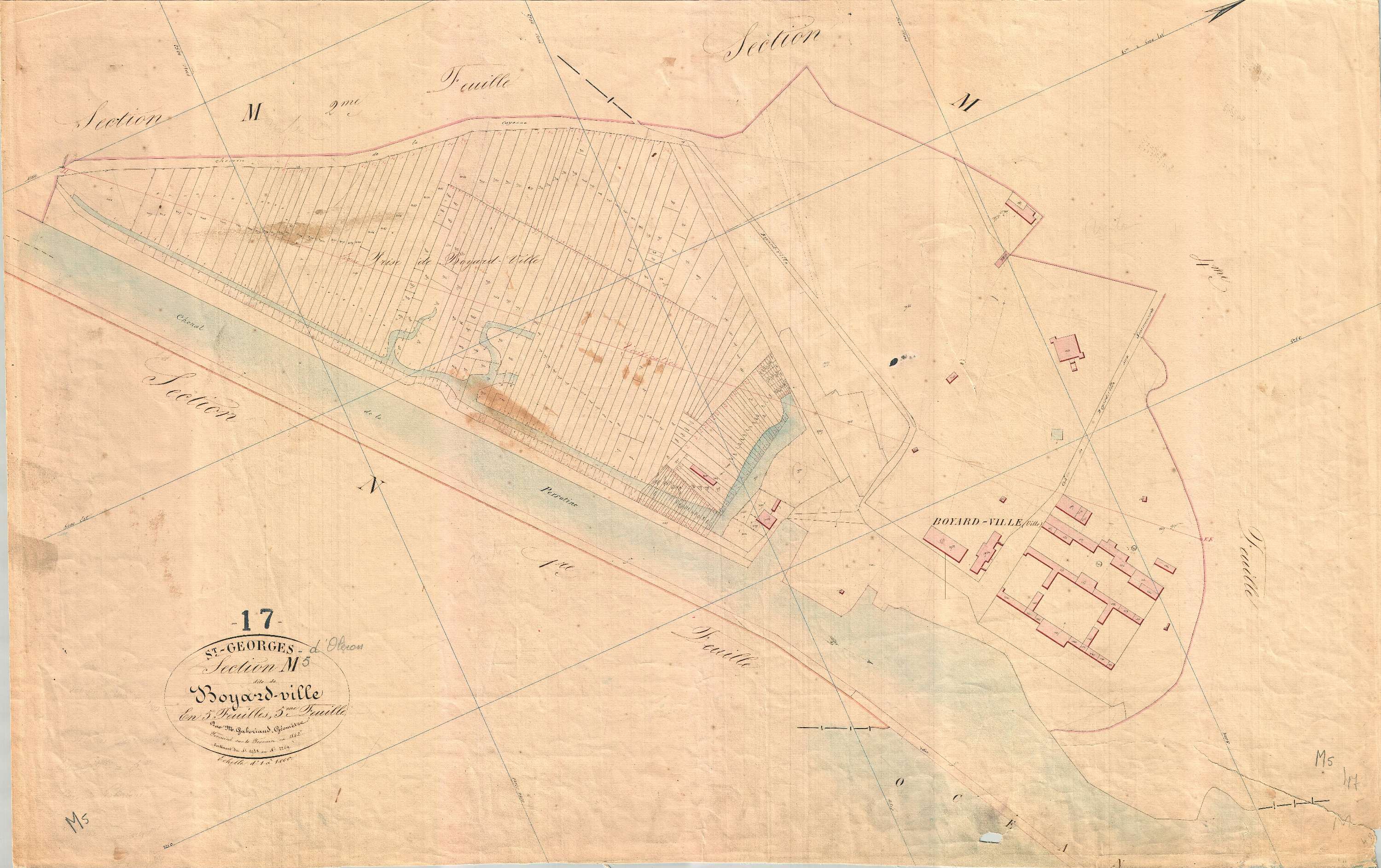 Saint-Georges-d'Oléron - Section M5 dite de Boyardville.