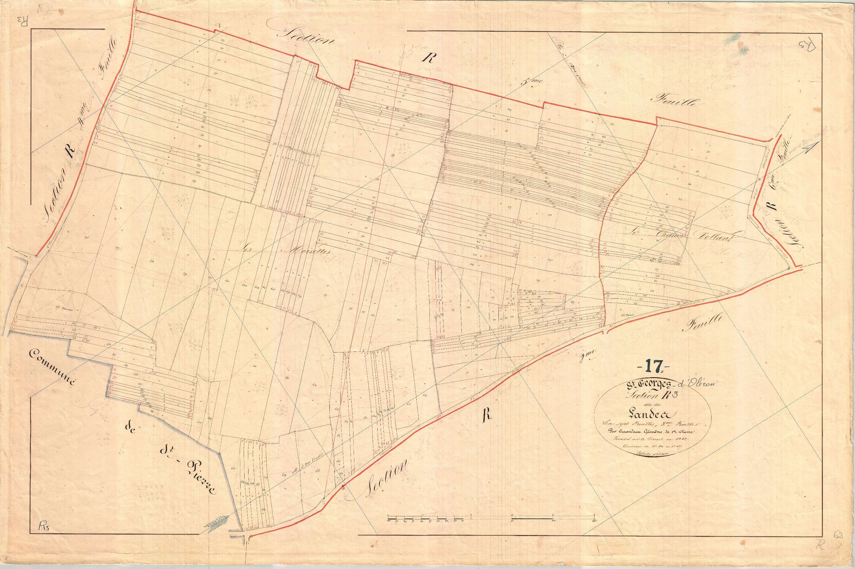 Saint-Georges-d'Oléron - Section R4 dite des Landes.