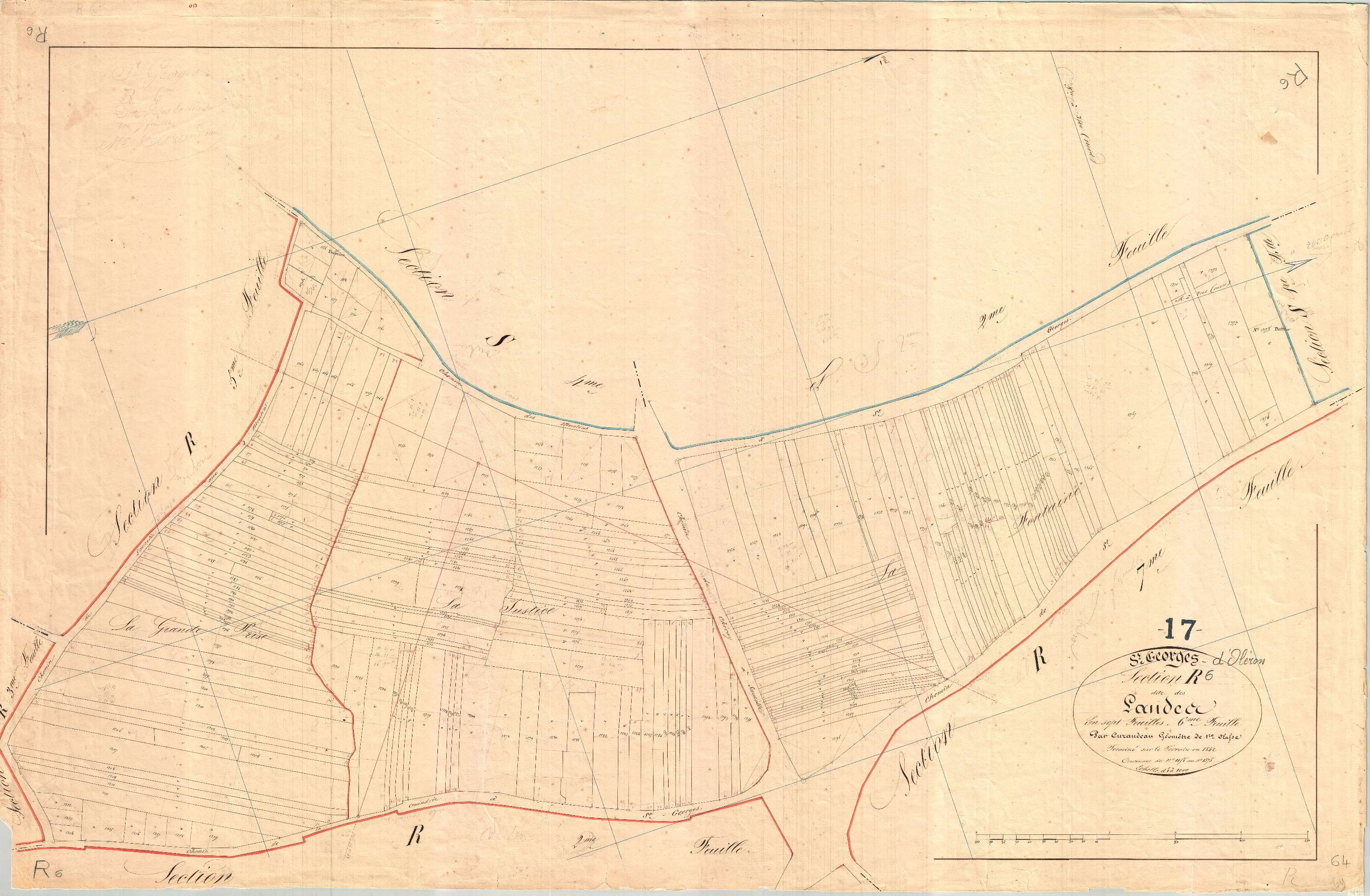 Saint-Georges-d'Oléron - Section R6 dite des Landes.
