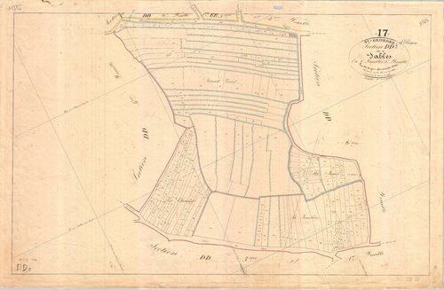 Saint-Georges-d'Oléron - Section DD5 dite des Sables.