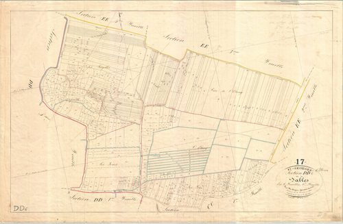 Saint-Georges-d'Oléron - Section DD6 dite des Sables.