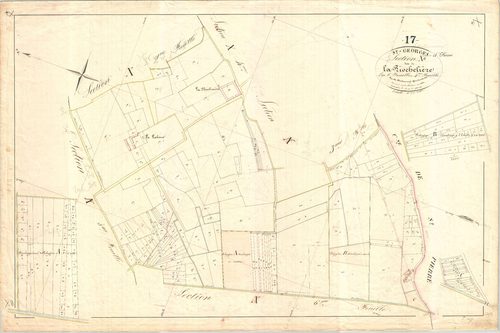 Saint-Georges-d'Oléron - Section X4 dite de la Pochelière.
