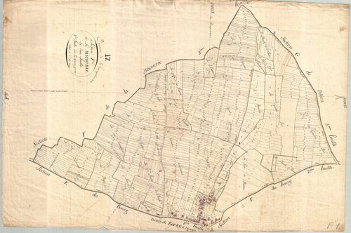 Saint-Georges-du-Bois - Section F1 dite de la Micourie.
