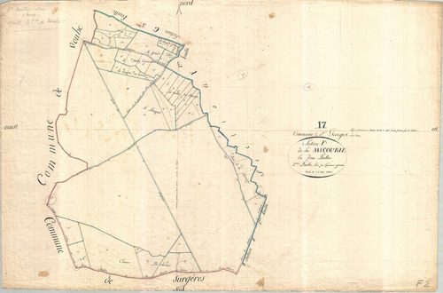 Saint-Georges-du-Bois - Section F2 dite de la Micourie.