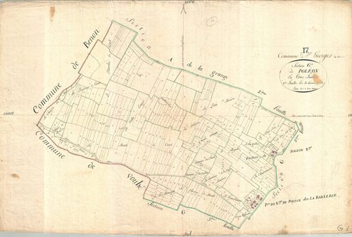 Saint-Georges-du-Bois - Section G1 dite de Poléon.
