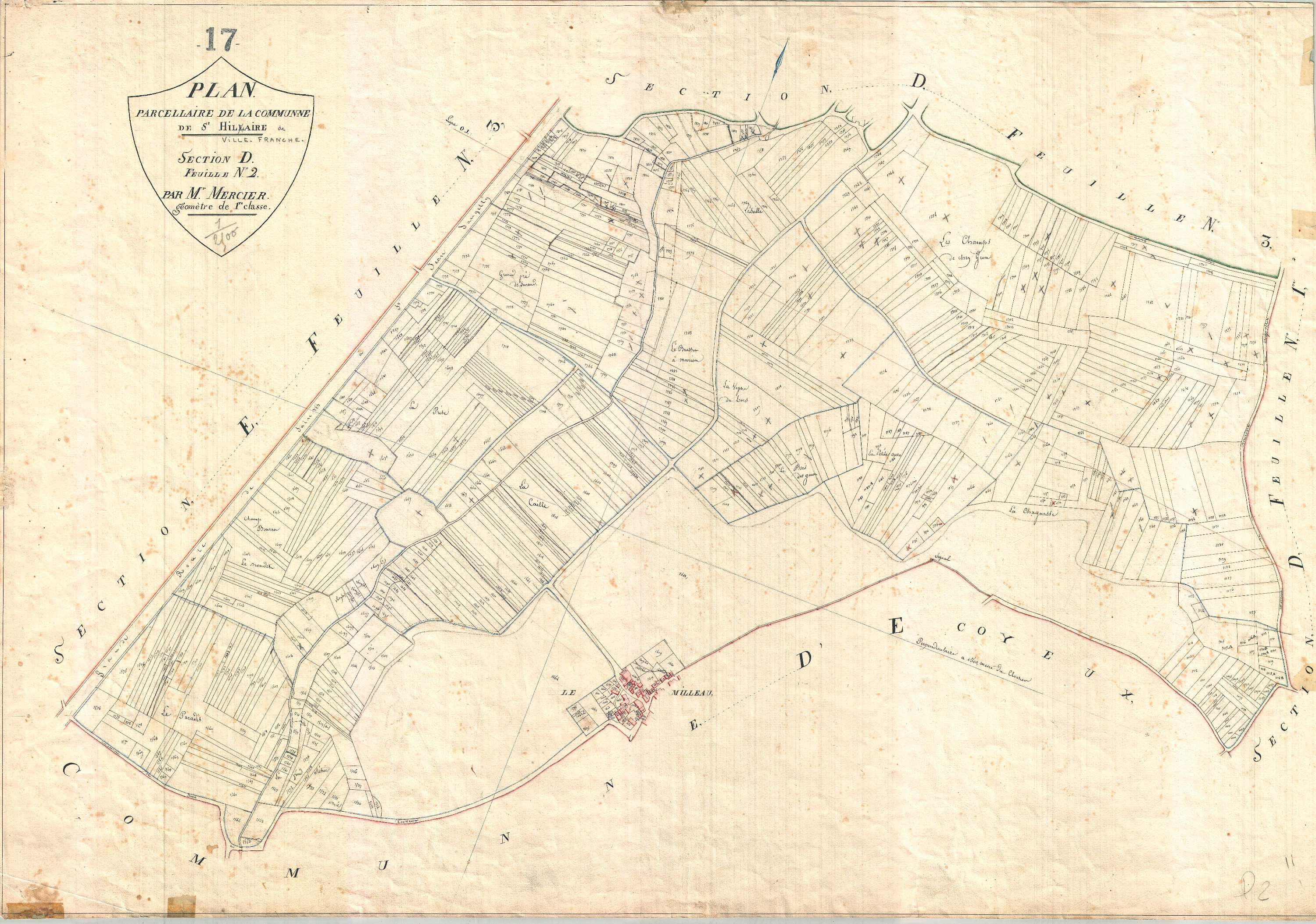 Saint-Hilaire-de-Villefranche - Section D2 (sans nom).