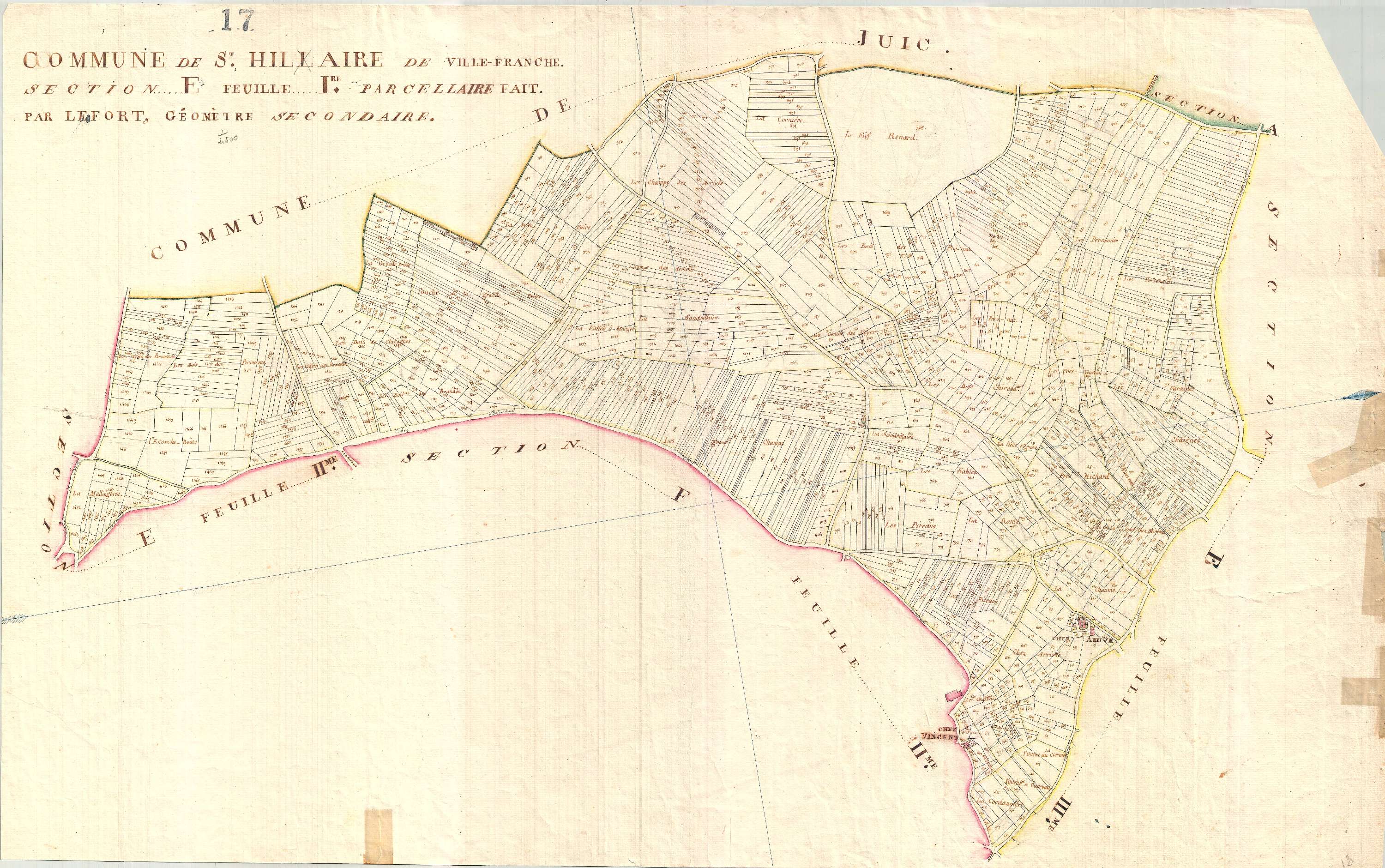 Saint-Hilaire-de-Villefranche - Section E1 (sans nom).