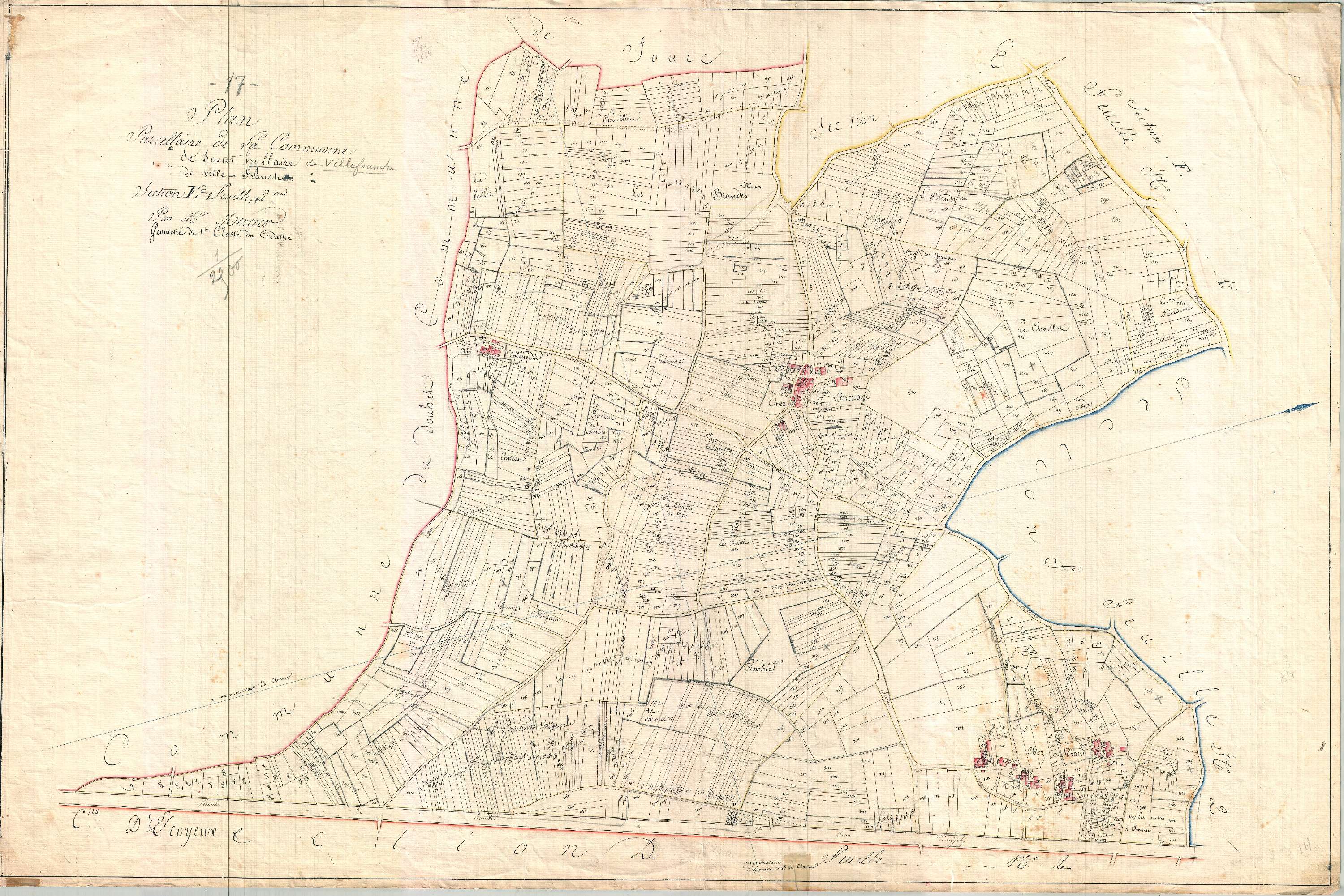 Saint-Hilaire-de-Villefranche - Section E2 (sans nom).