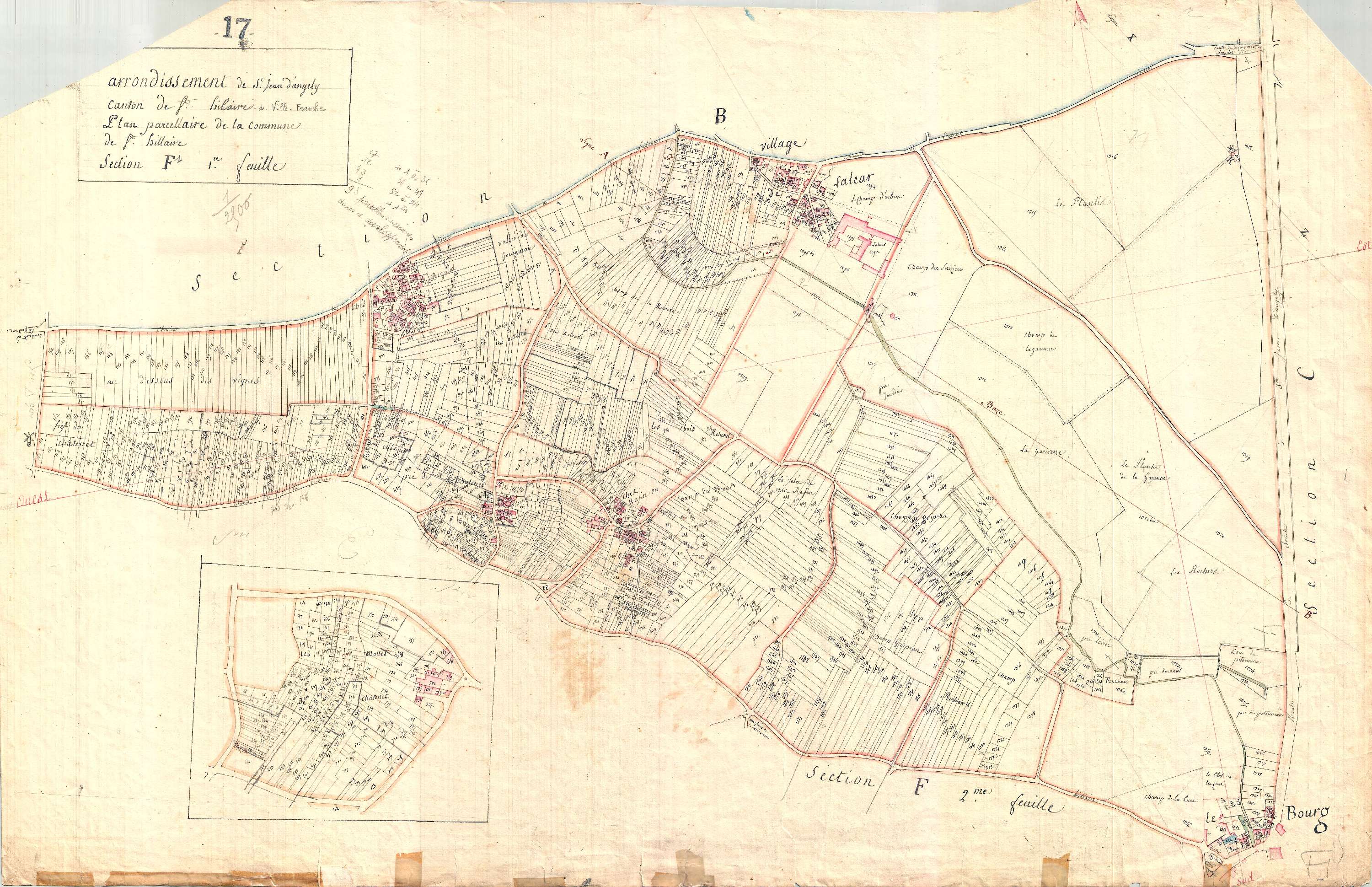 Saint-Hilaire-de-Villefranche - Section F1 (sans nom).