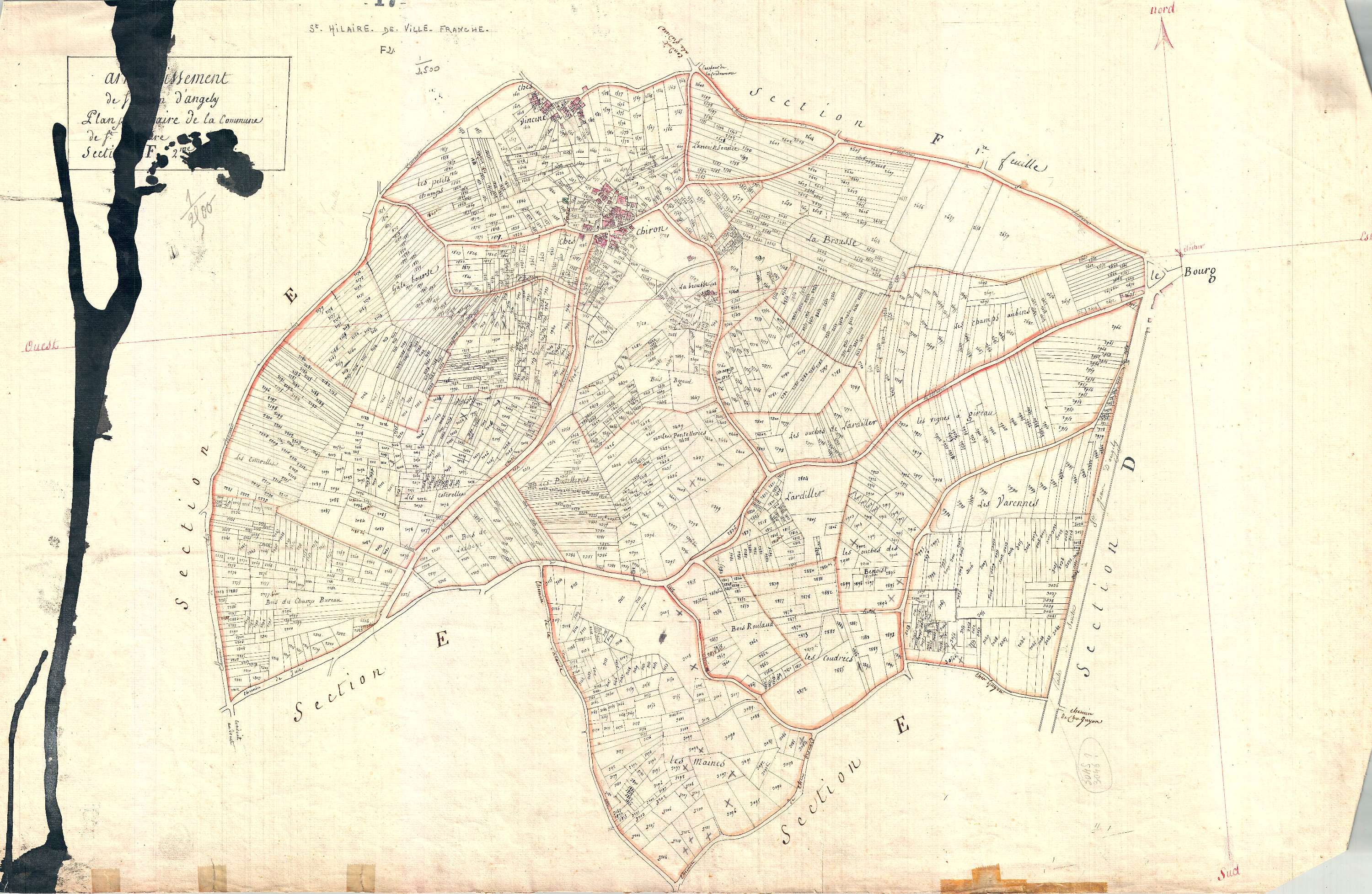 Saint-Hilaire-de-Villefranche - Section F2 (sans nom).
