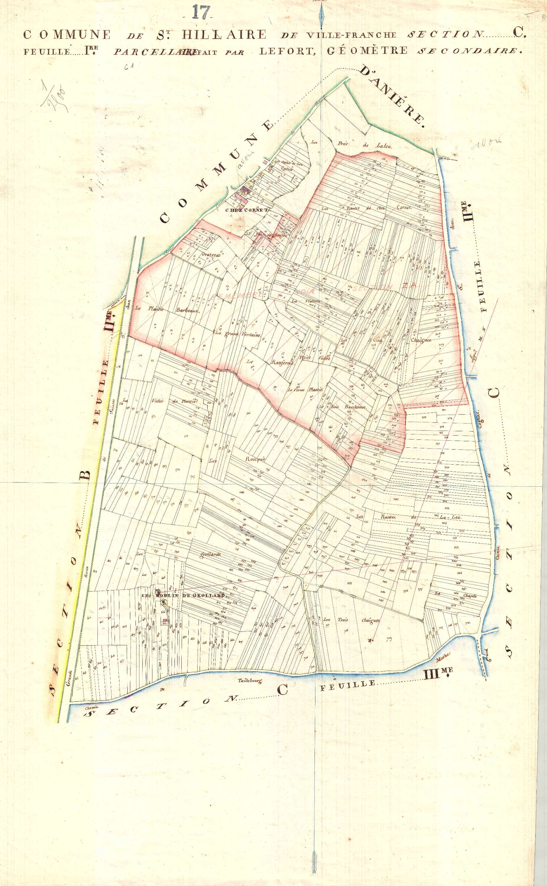 Saint-Hilaire-de-Villefranche - Section C1 (sans nom).