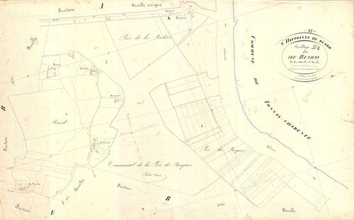 Saint-Hippolyte - Section B2 dite de Biard.