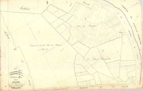 Saint-Hippolyte - Section B3 dite de Biard.