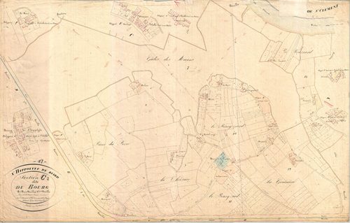 Saint-Hippolyte - Section C2 dite du Bourg.